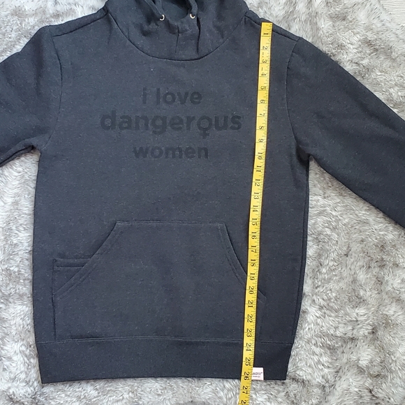 I Love Dangerous Women Unisex Hoodie Pullover - Picture 8 of 10